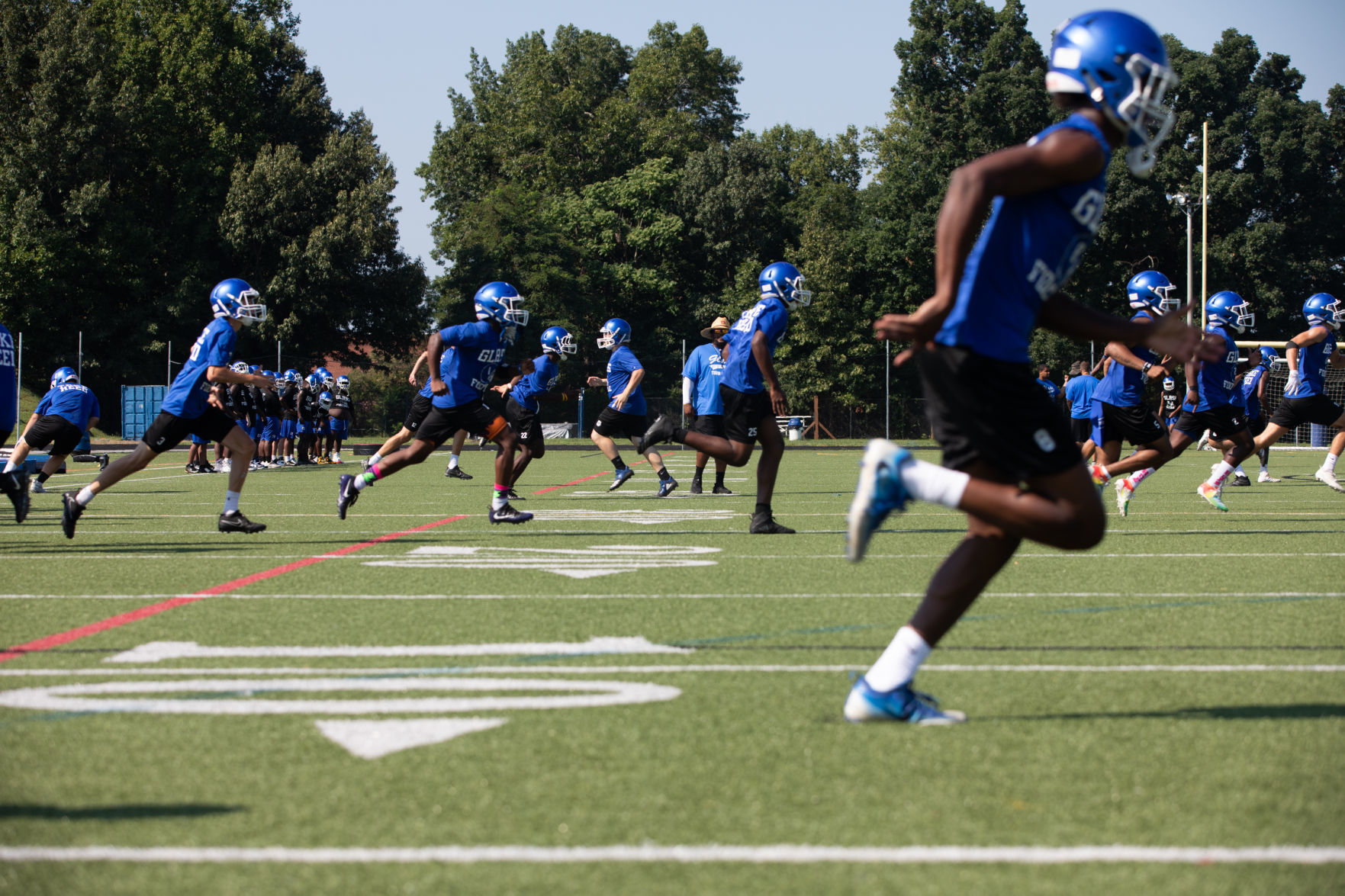 Football practice